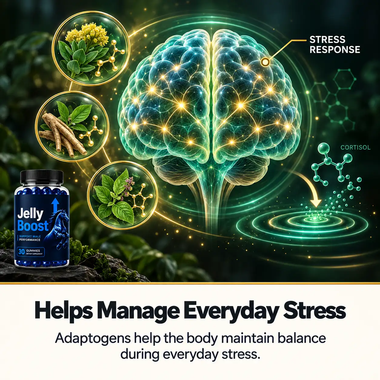 Illustration of libido and sexual desire support from Maca Root and Horny Goat Weed